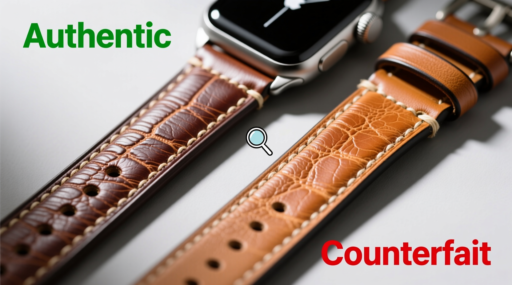 how to identify authentic leather iwatch straps a practical guide for buyers