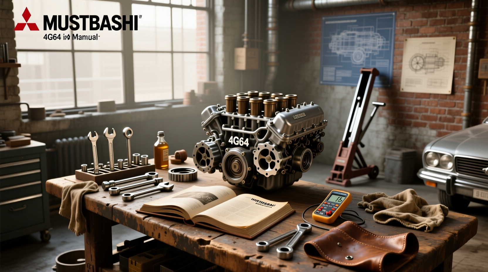 How to Find & Use a Mitsubishi 4G64 Engine Manual