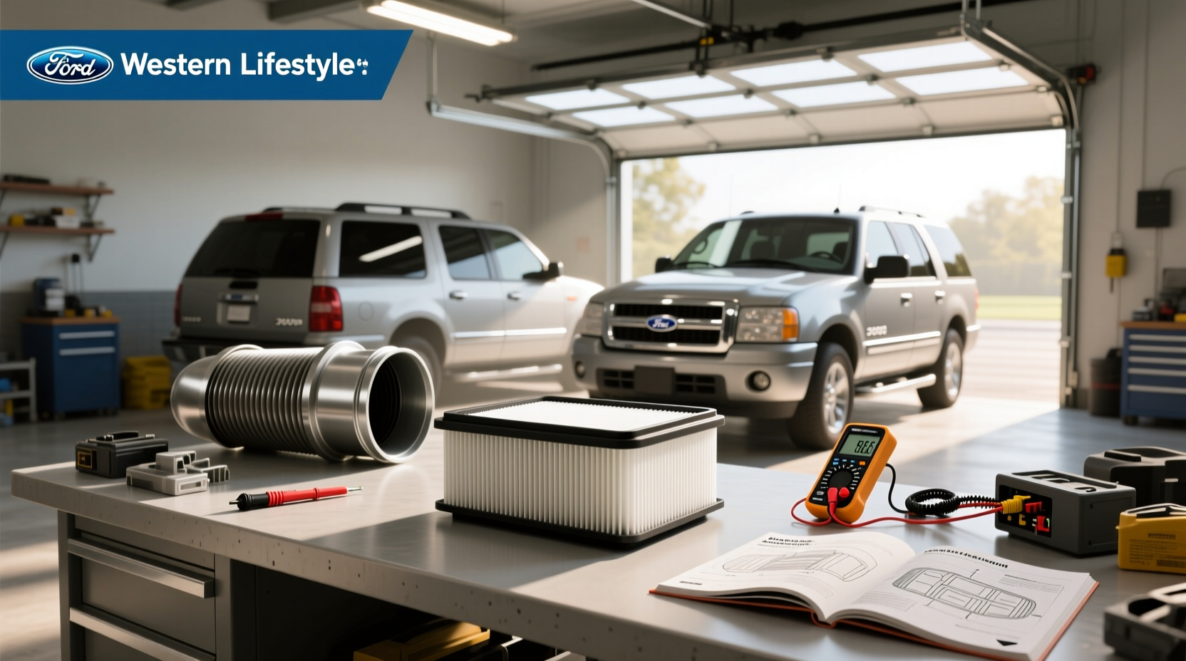 Removing old cabin air filter from 2008 Ford Expedition