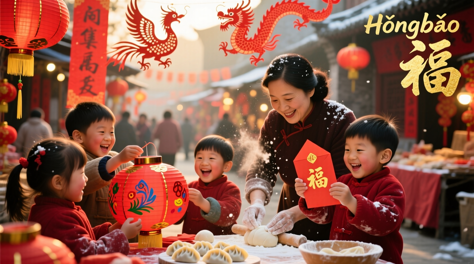 what are some popular chinese new year activities for kids