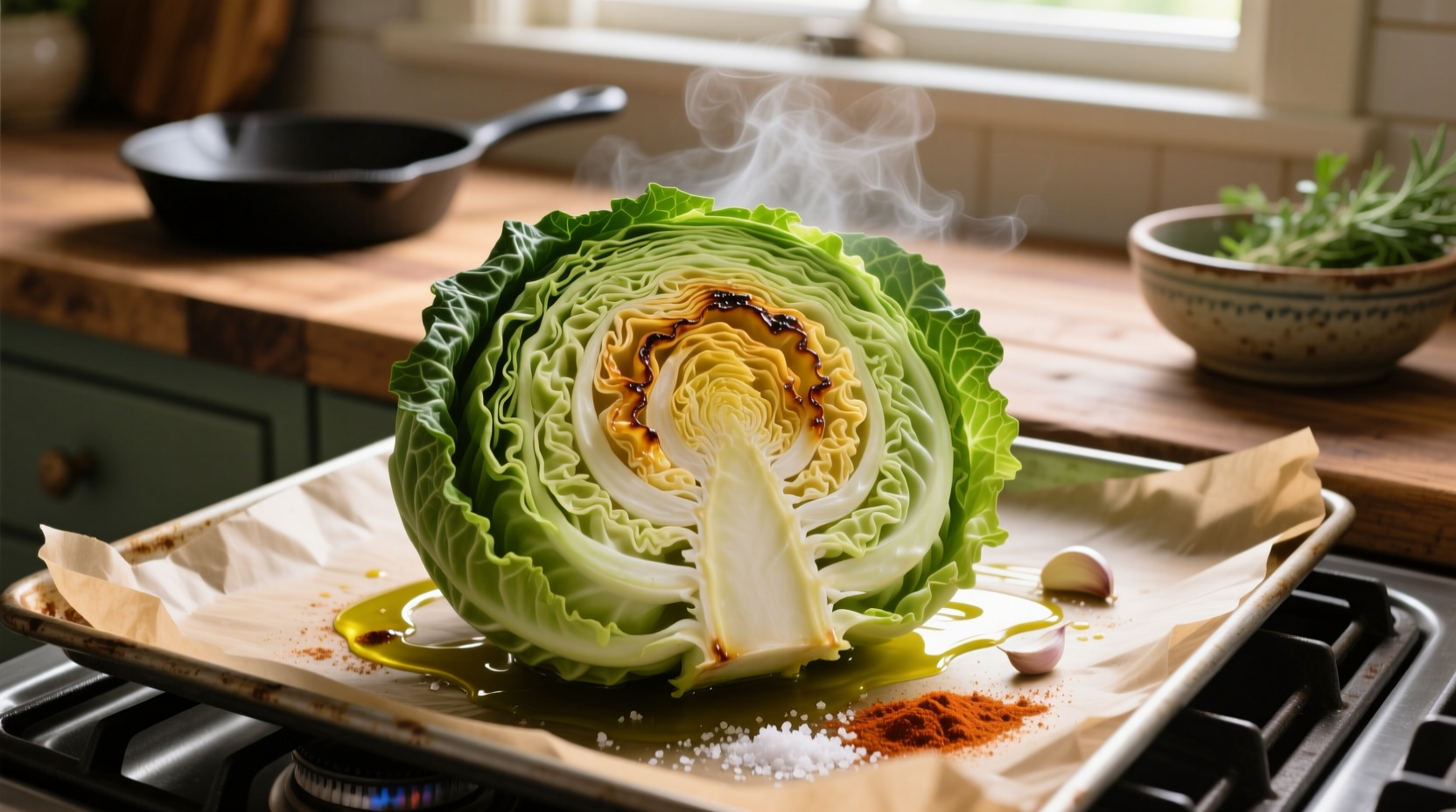 how to cook cabbage in the oven