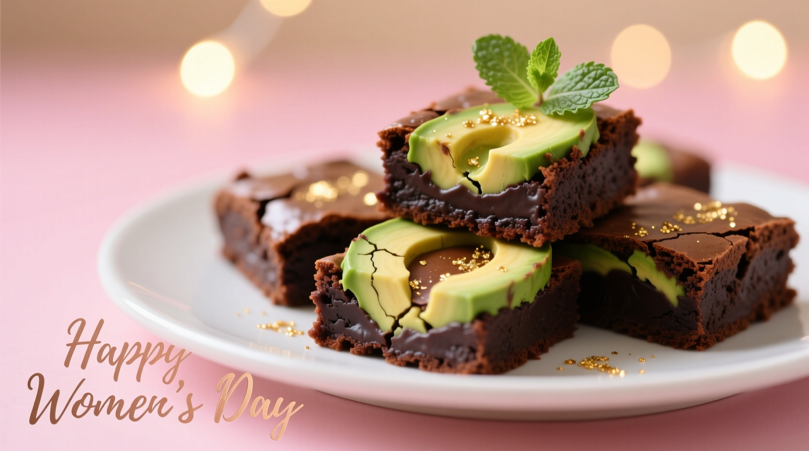 avocado brownies womens day