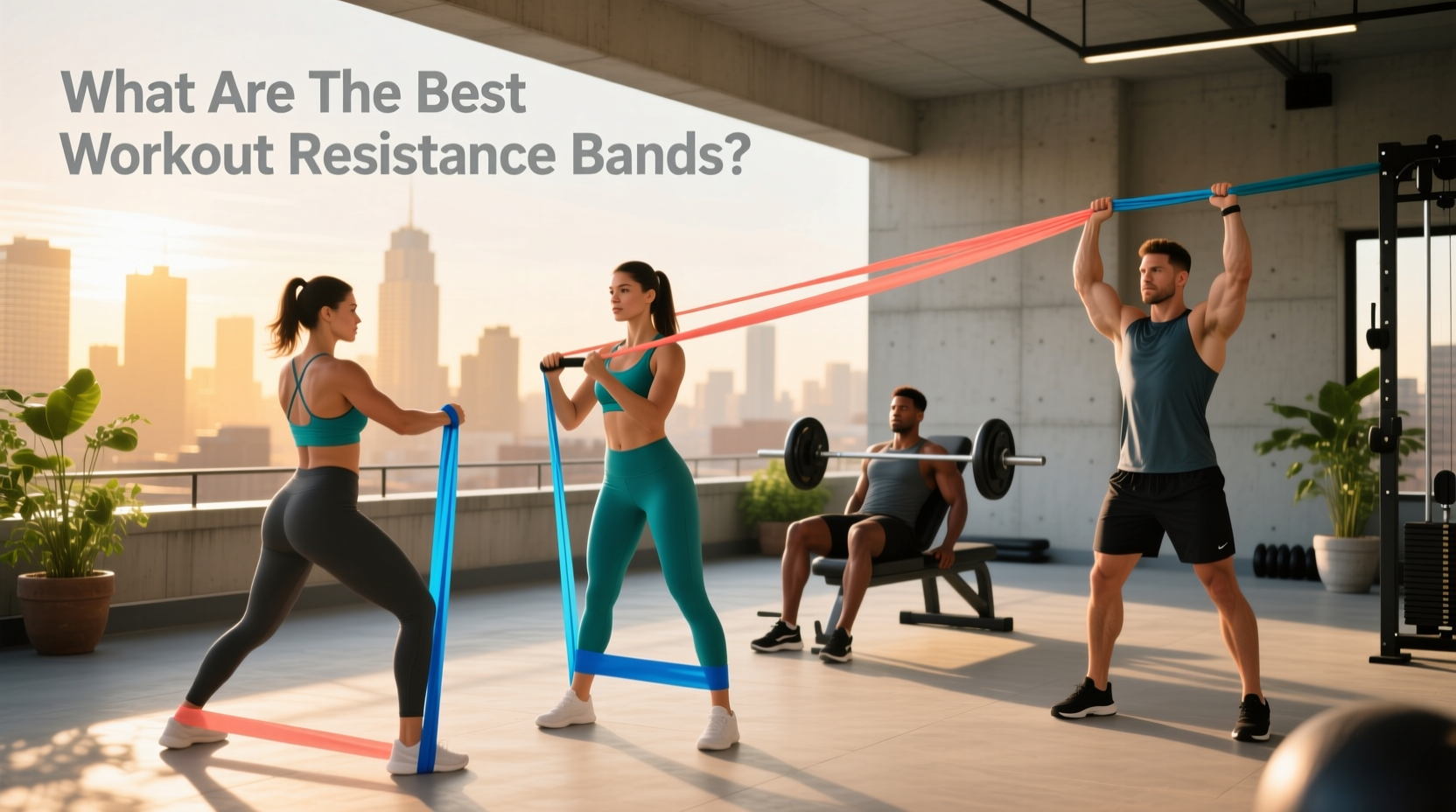 best resistance bands for workouts non latex options