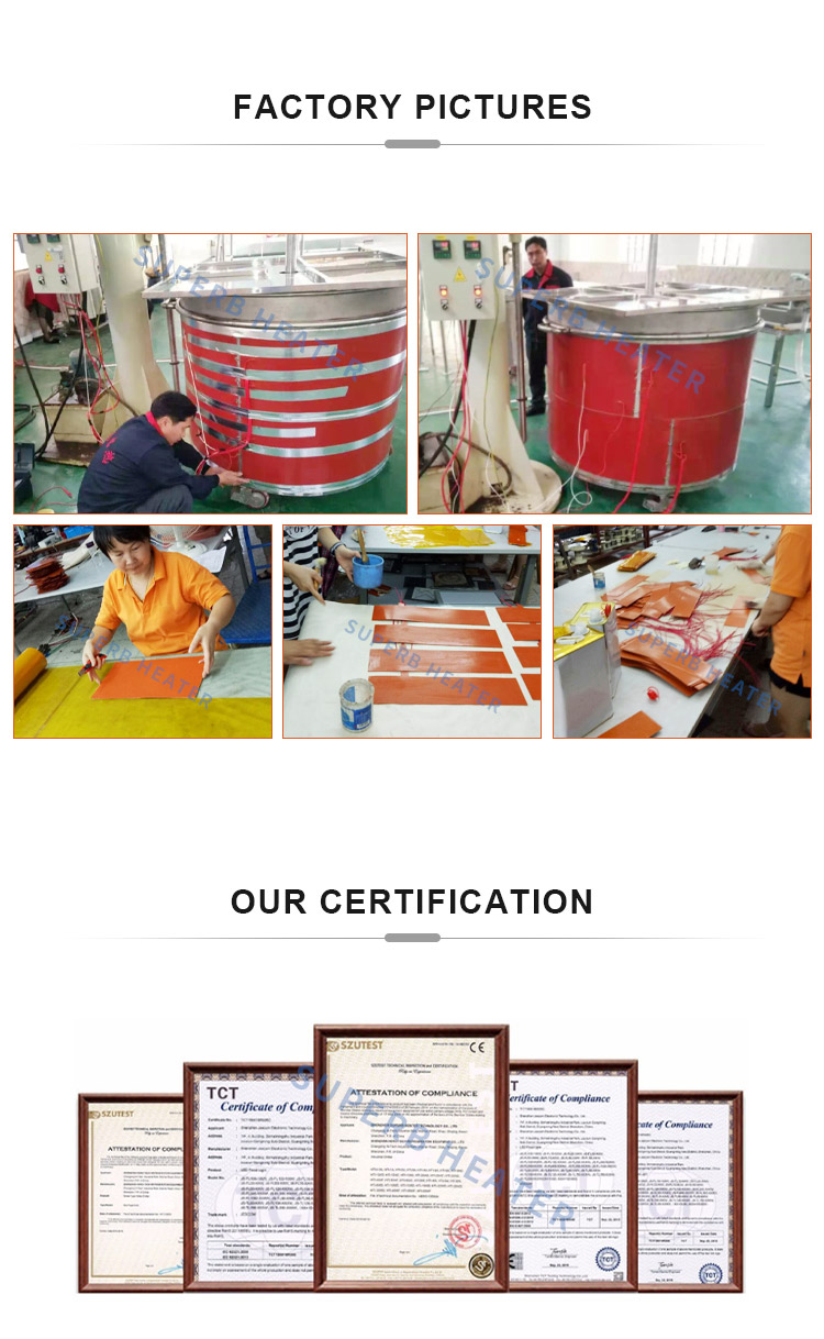 product-750-1218 New 200L/55Gallon silicone rubber heater