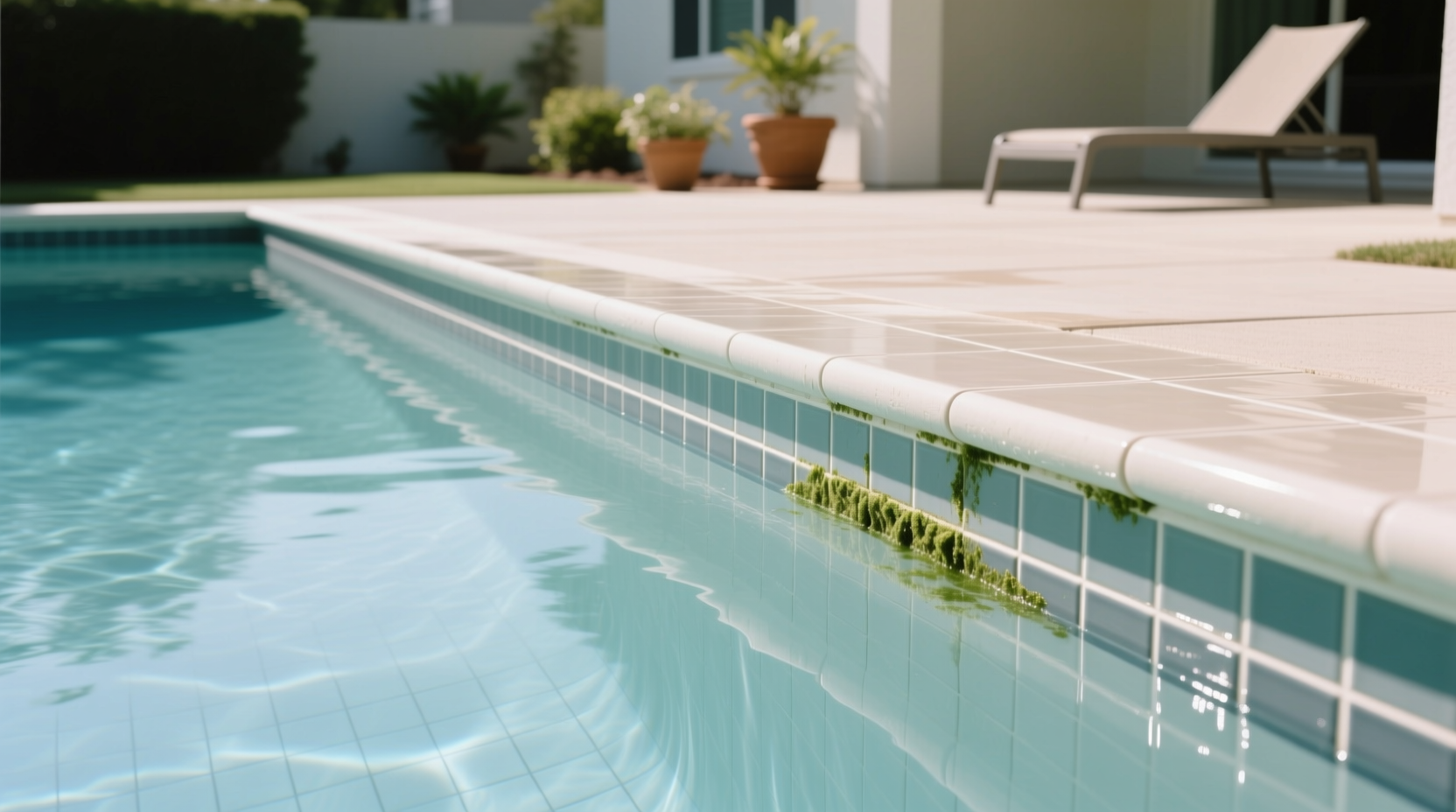 best way clean tile pool waterline