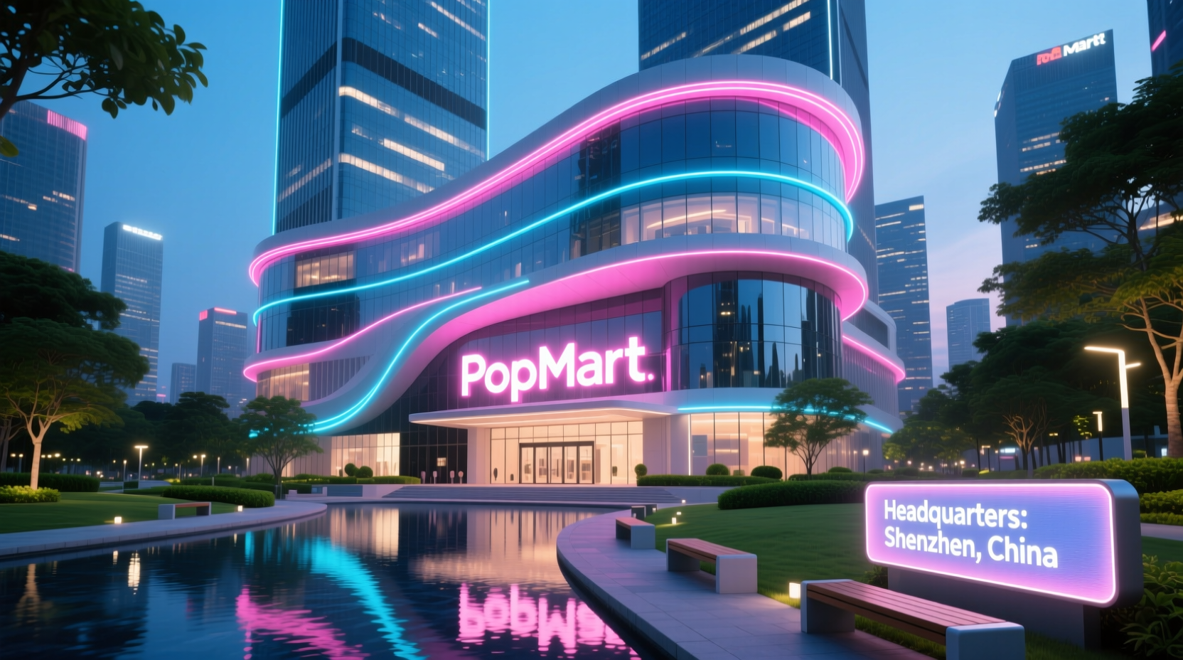 where is popmart headquarters