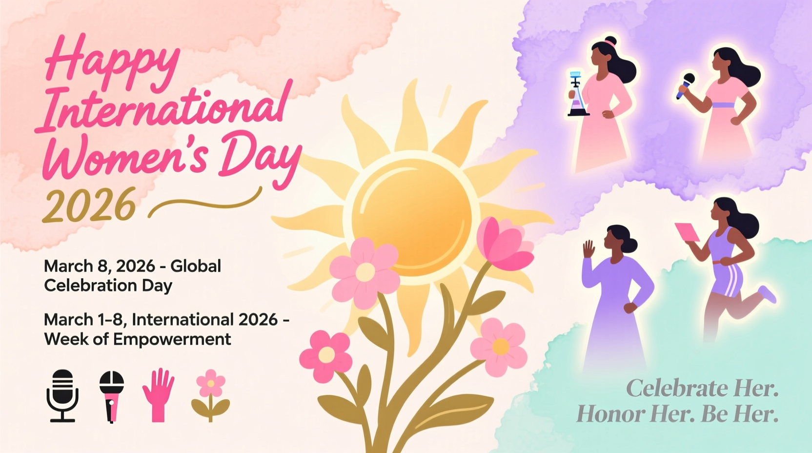 happy internationl womens day