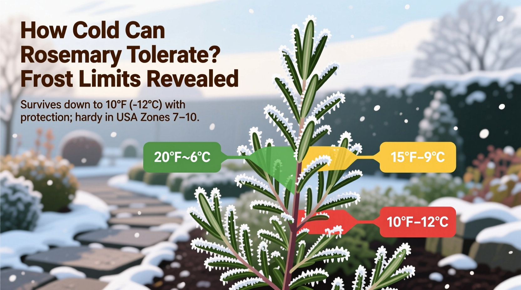 How Cold Can Rosemary Tolerate? Frost Limits Revealed