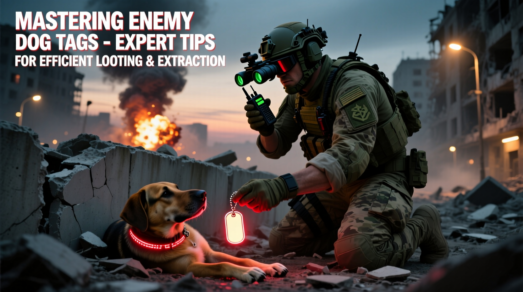 mastering enemy dog tags expert tips for efficient looting and extraction in warzone and battlefield