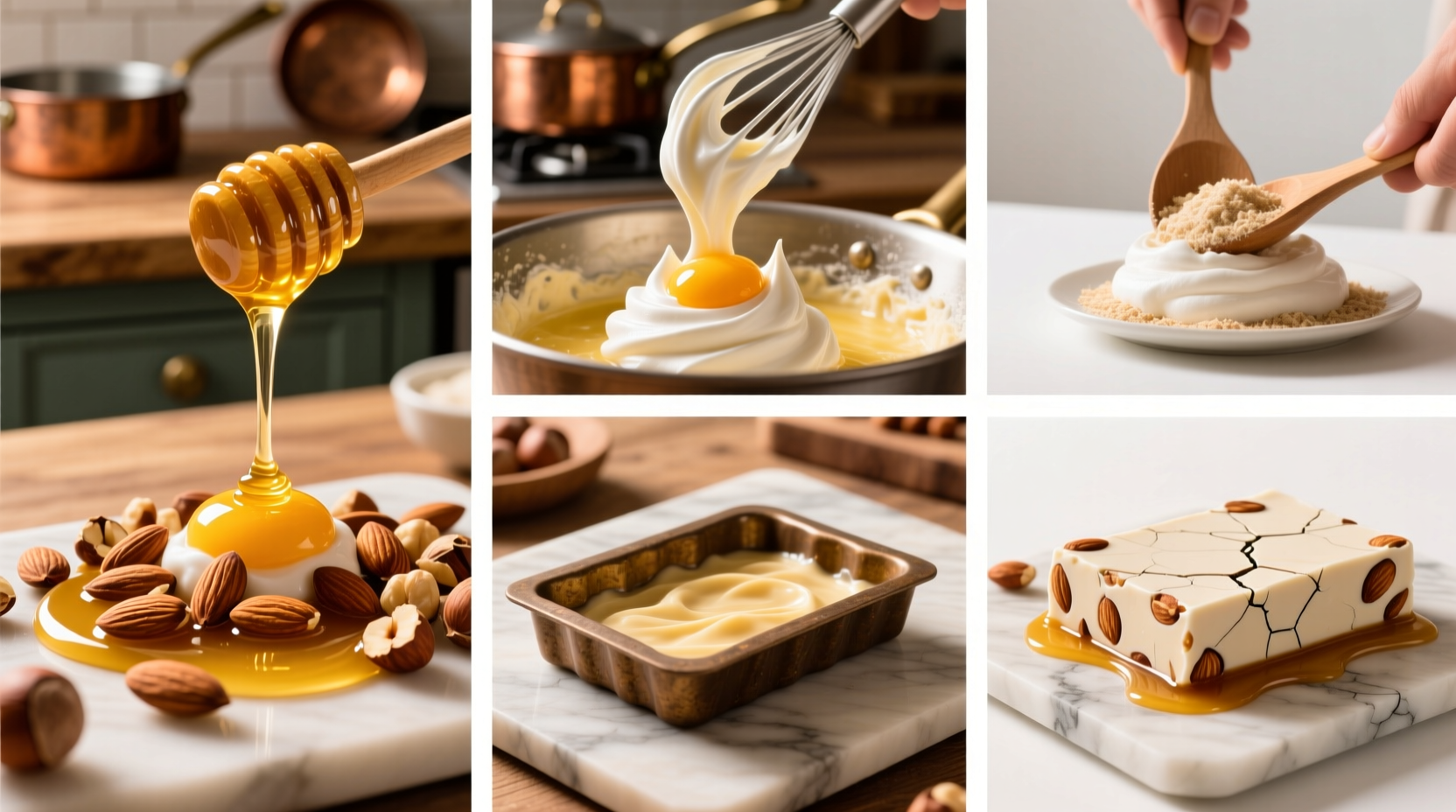 sweet technique how to make torrone nougat candy slideshow