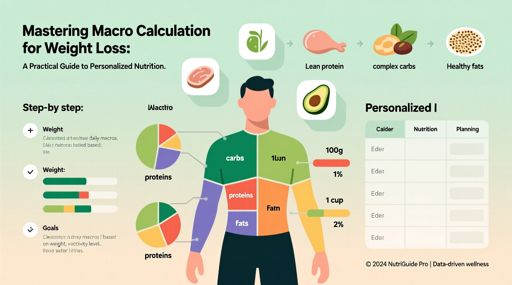 mastering macro calculation for weight loss a practical guide to personalized nutrition