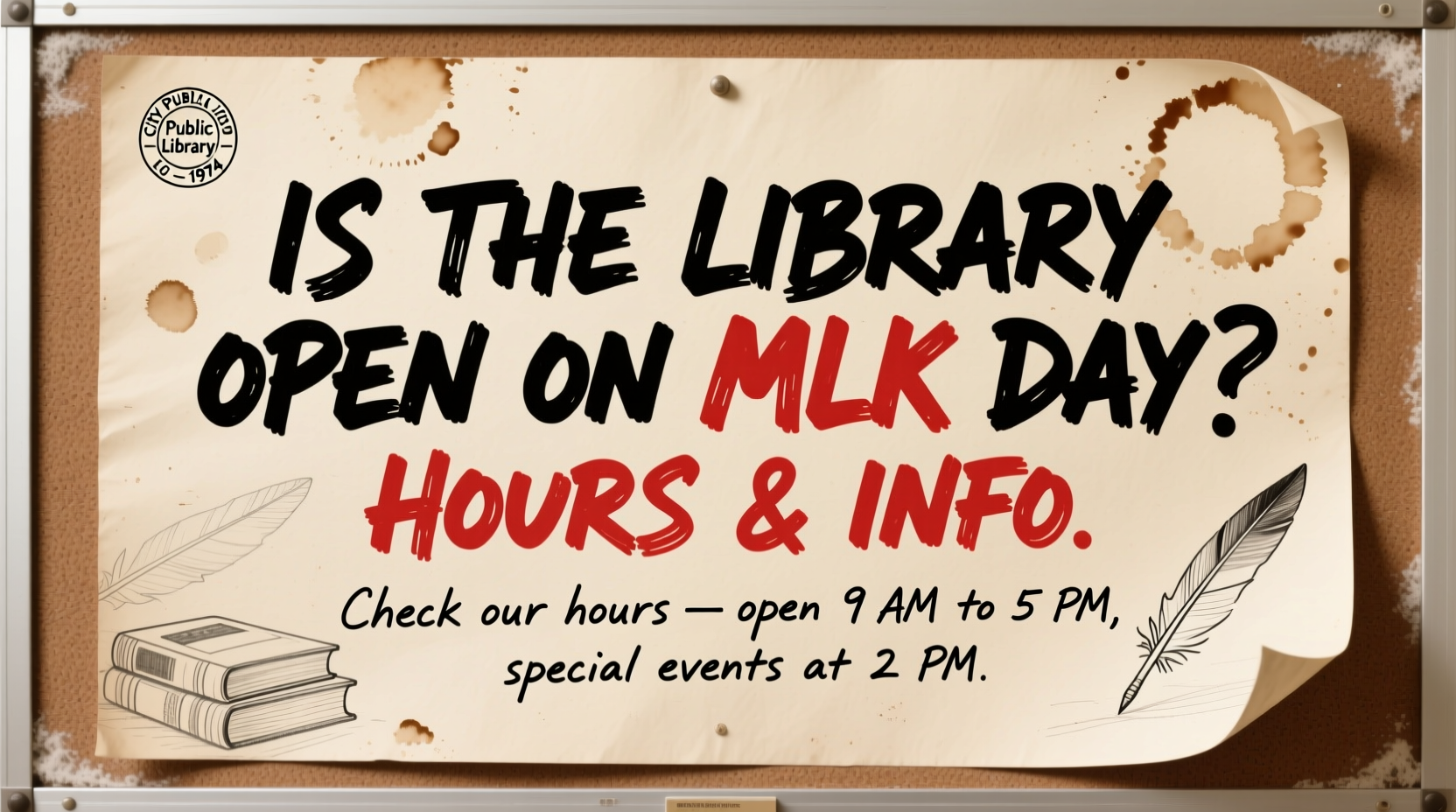 Is the Library Open on MLK Day? Hours & Info