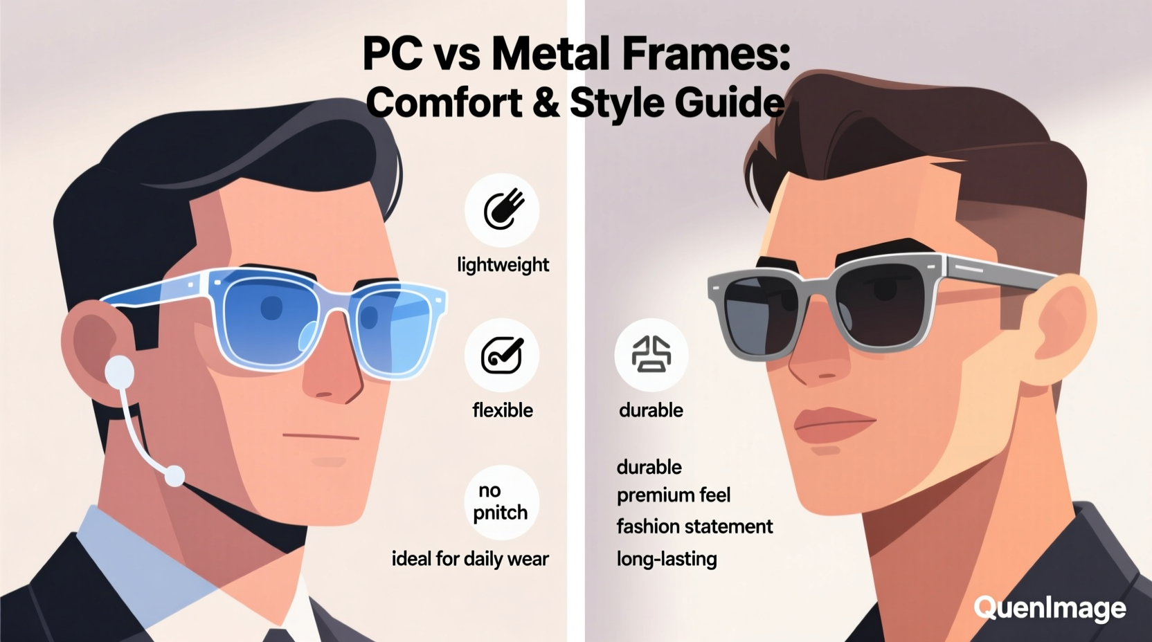 a practical guide to picking between pc and metal frame sunglasses for comfort and style