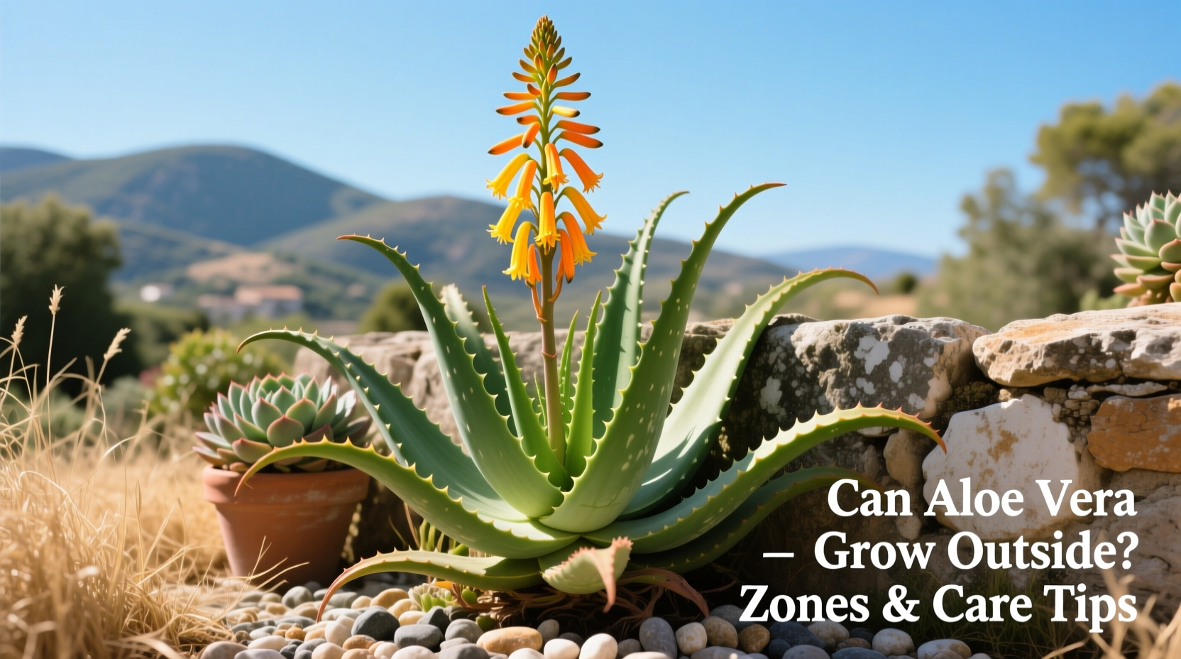 can aloe vera grow outside