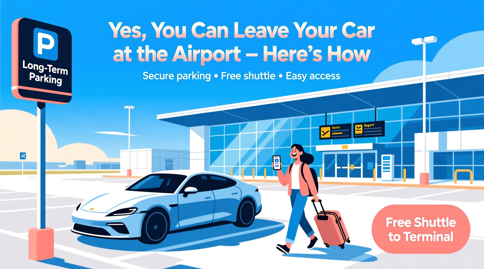 can i leave my car in the airport