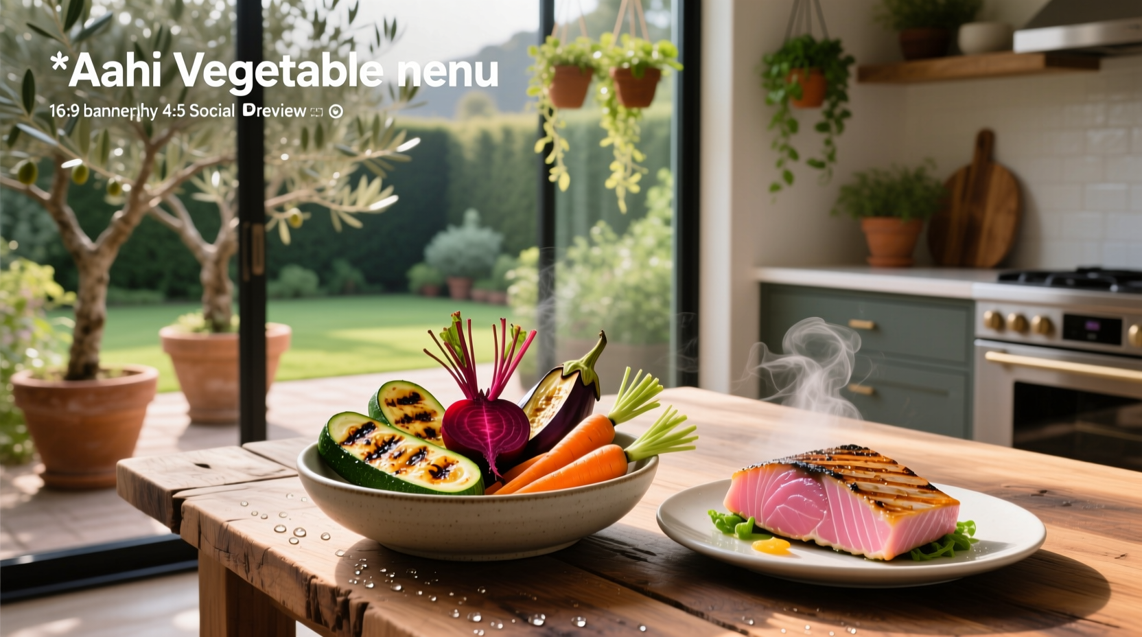 ahi vegetable menu guide dining tips