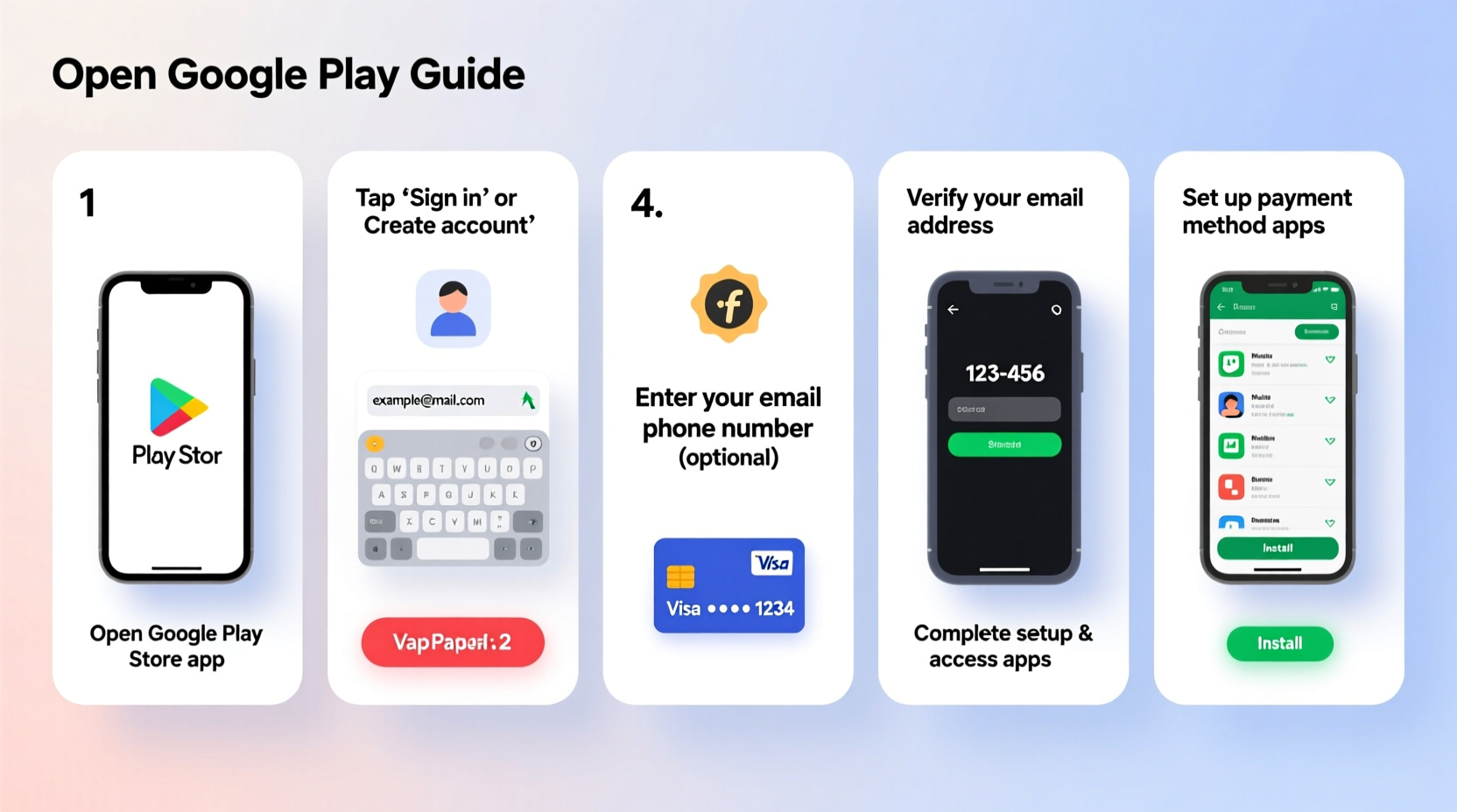 step by step guide to creating a new google play store account for seamless app access