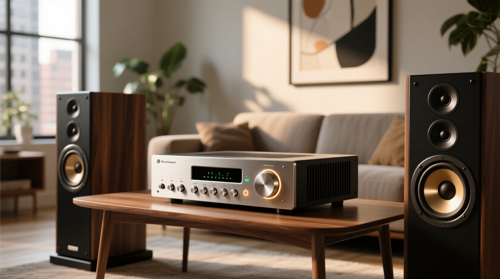 amplifier for speakers