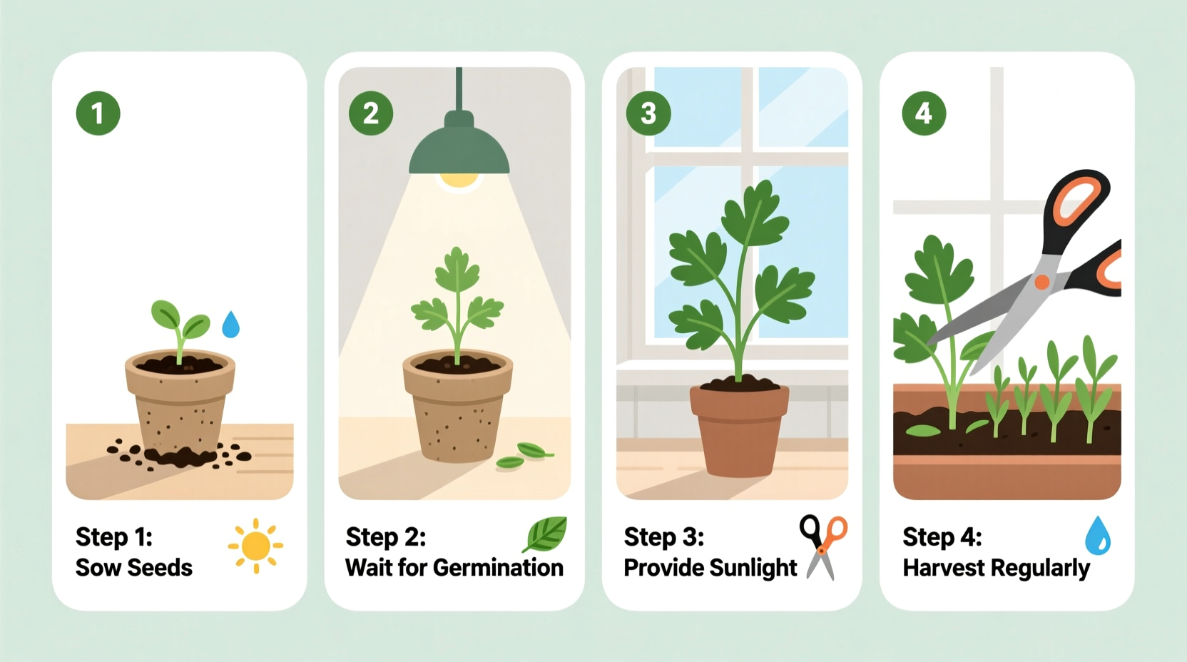 How to Plant Parsley Indoors Easily