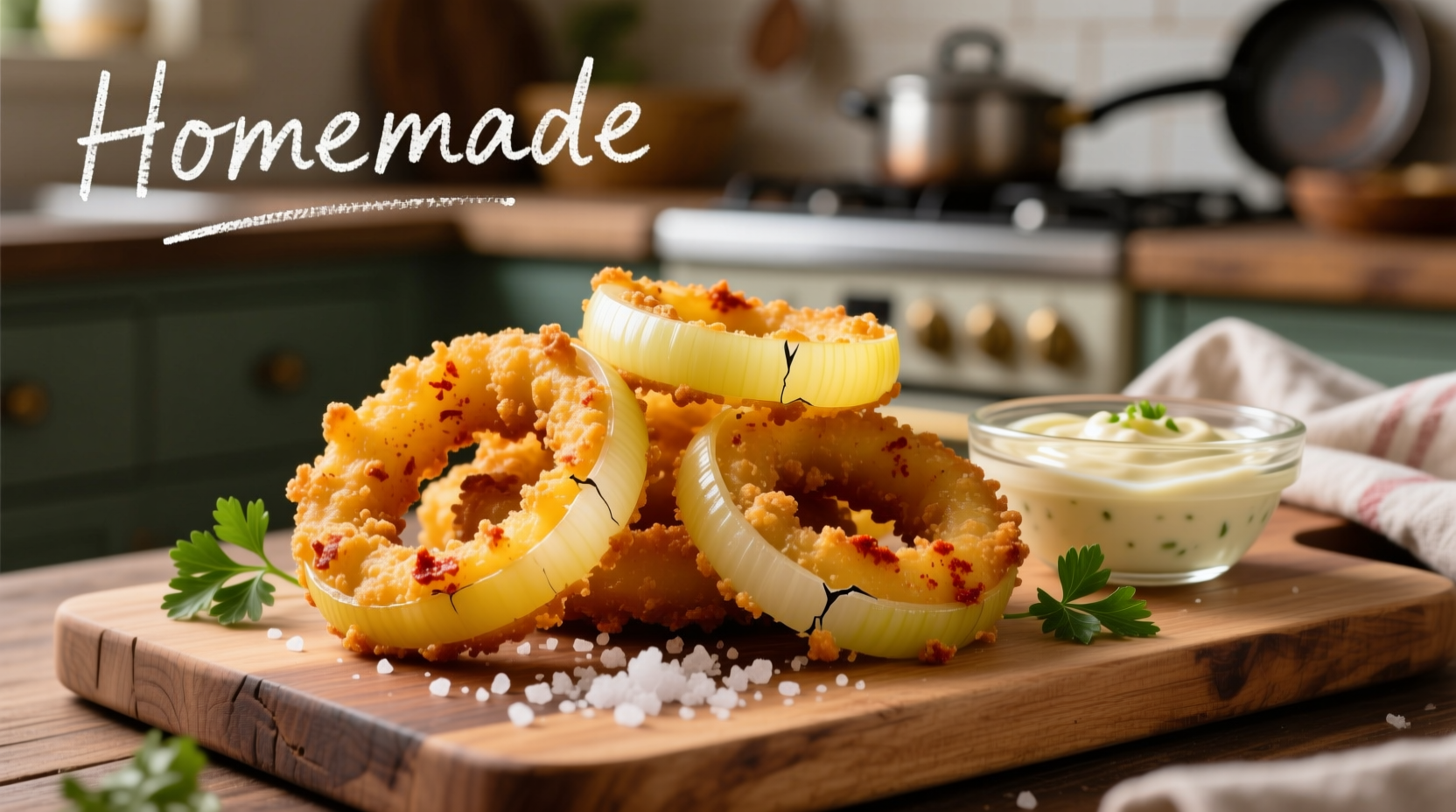 onion rings homemade