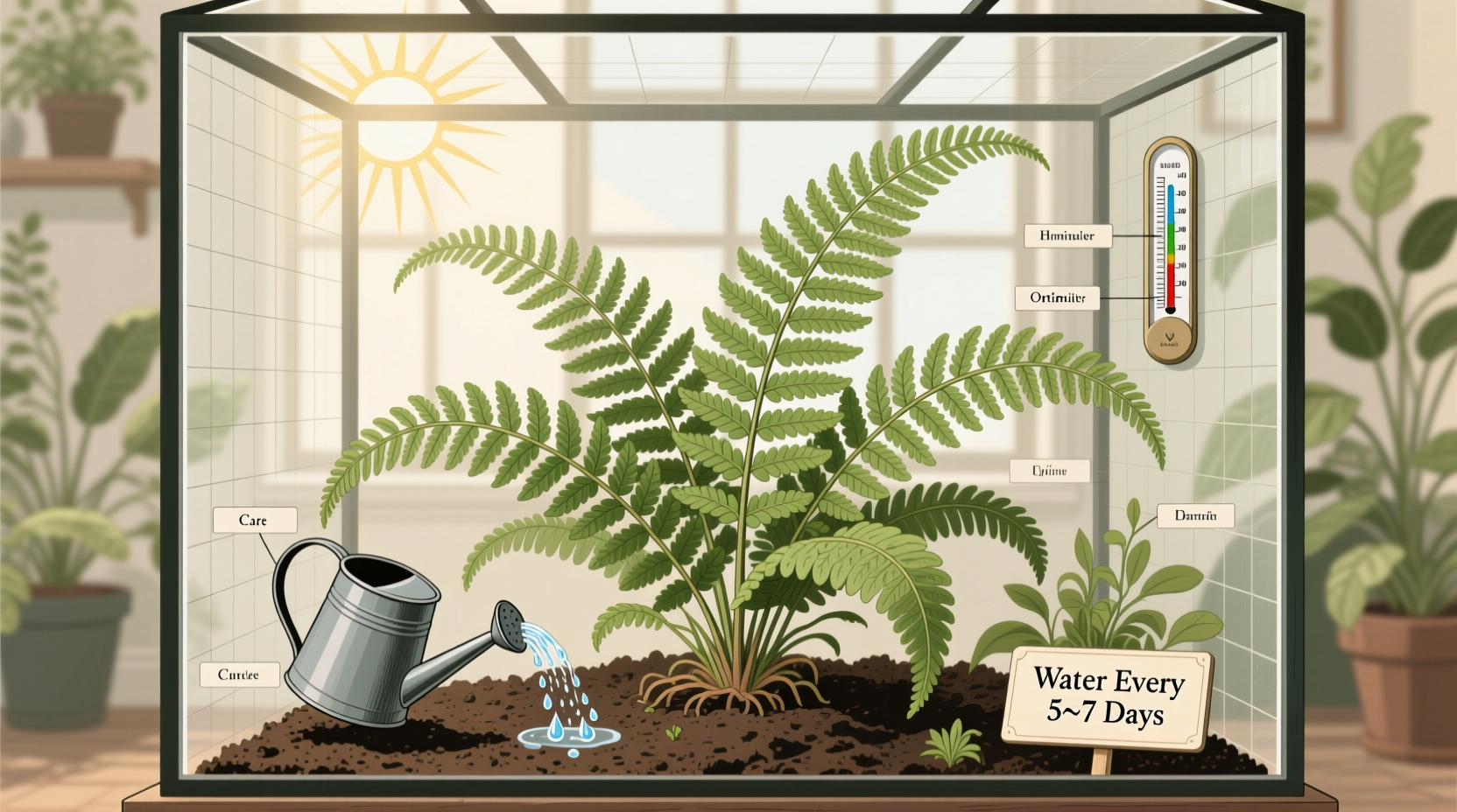 how often should you water a fern