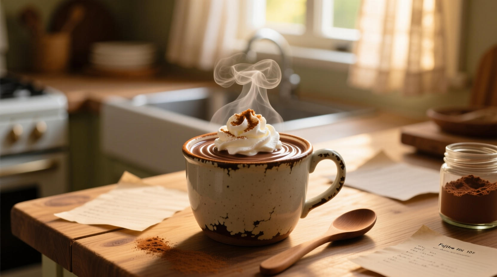 homemade hot chocolate