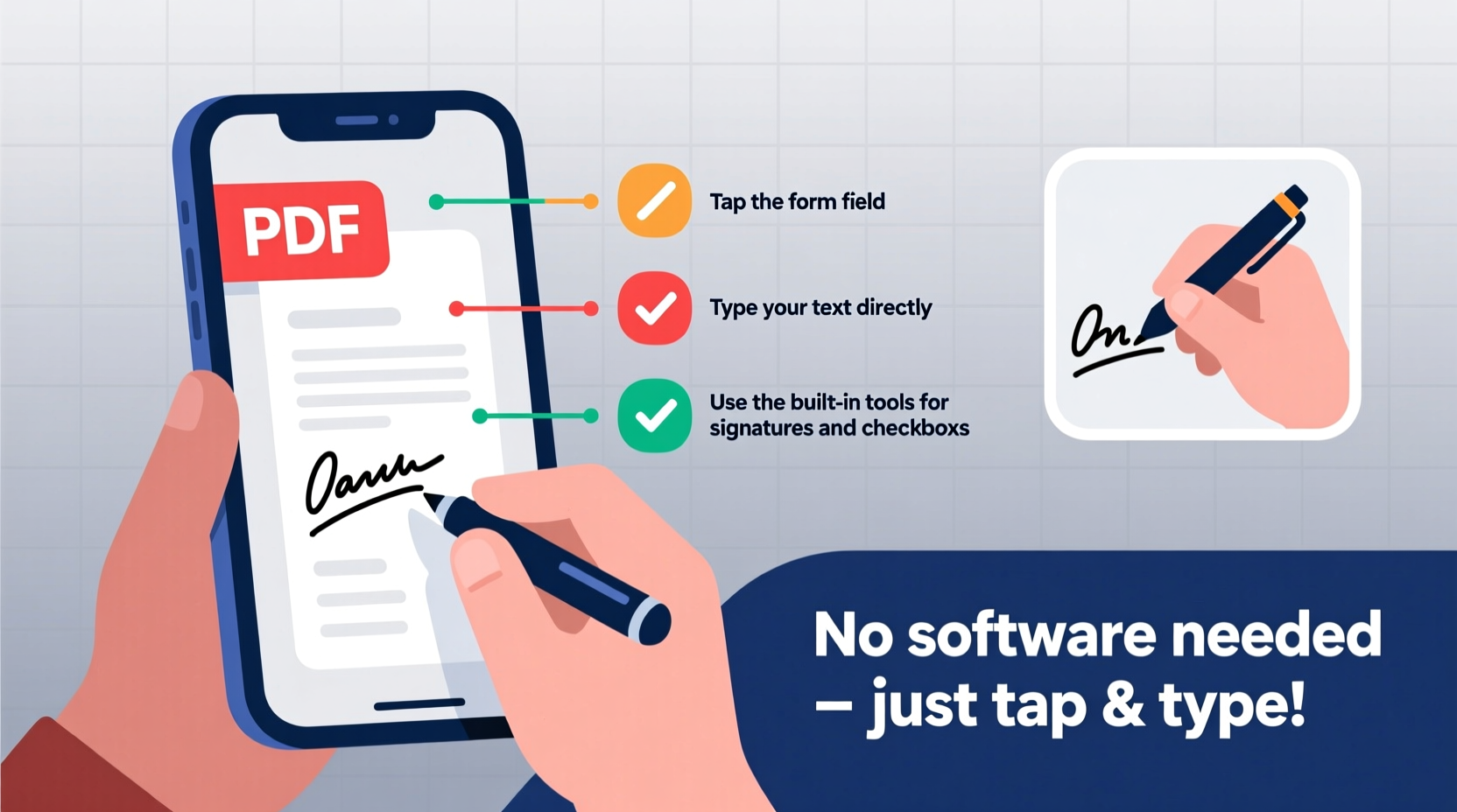 step by step guide how to easily fill and customize pdf forms without software