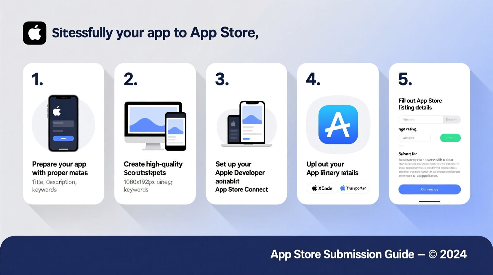 Step By Step Guide To Successfully Submitting Your App To The App Store
