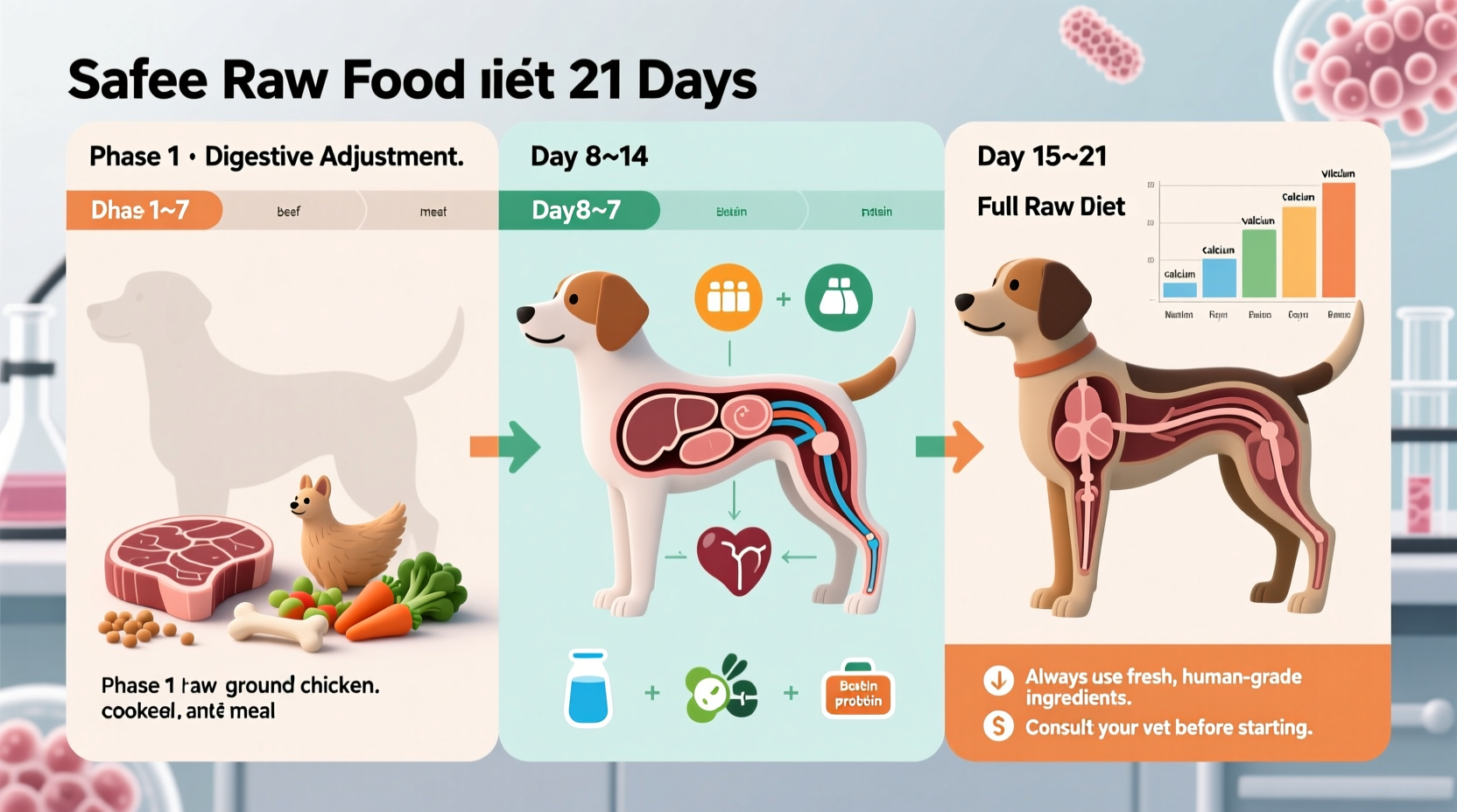 how to transition your dog to a raw food diet safely and effectively 2