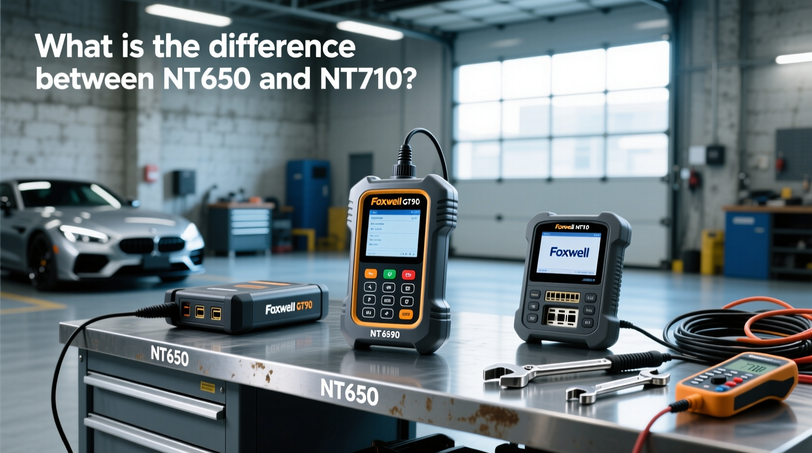 How to Choose Foxwell GT90, What Is the Difference Between Foxwell NT650 and NT710?