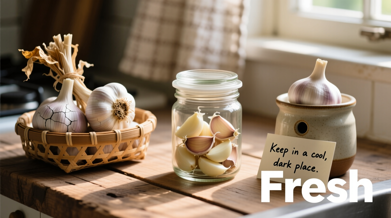 How to Keep Garlic Fresh: 7 Proven Storage Methods