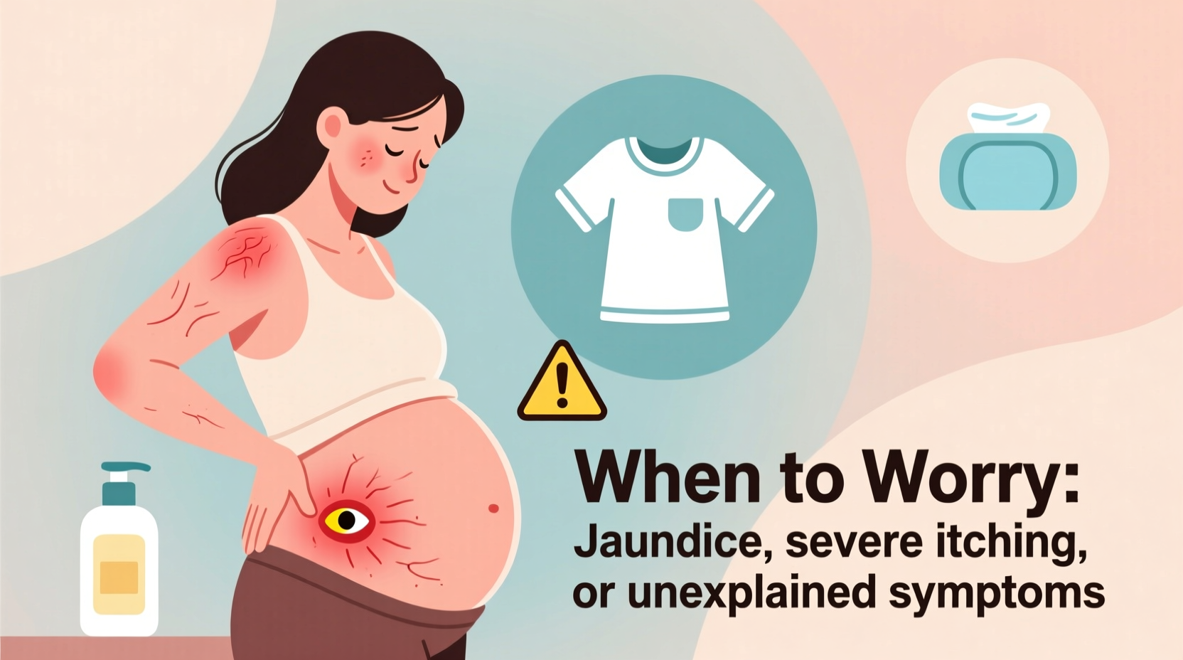 itching during pregnancy causes relief and when to worry