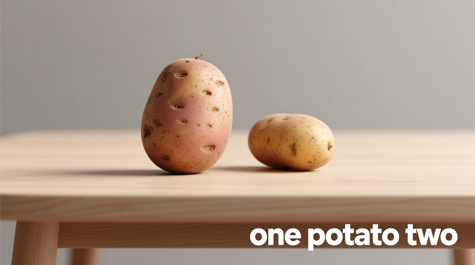 one potato two