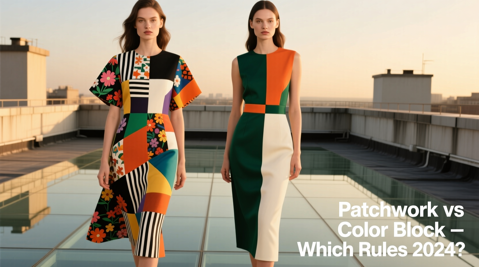patchwork vs color block dresses which one is more stylish right now