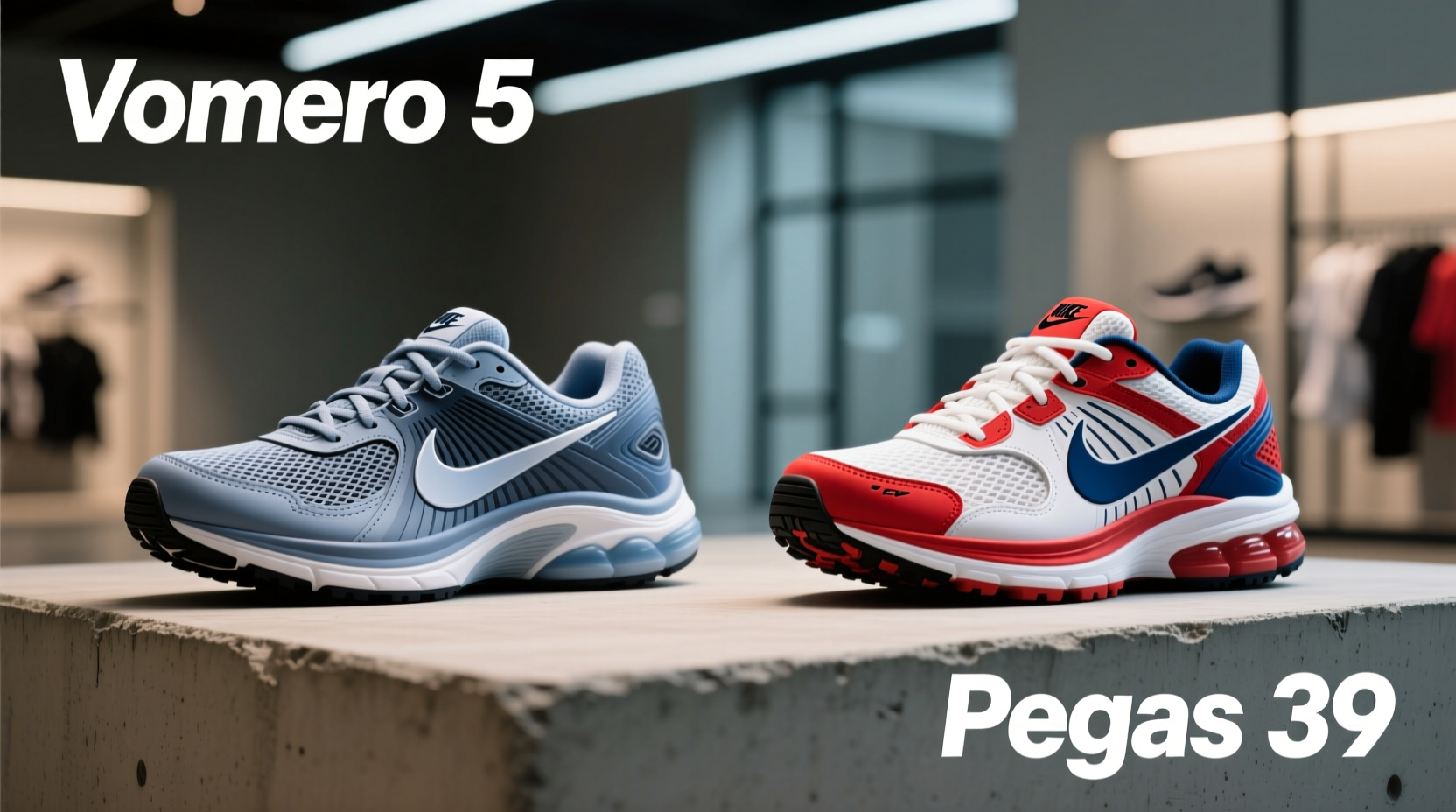 difference between vomero and pegasus