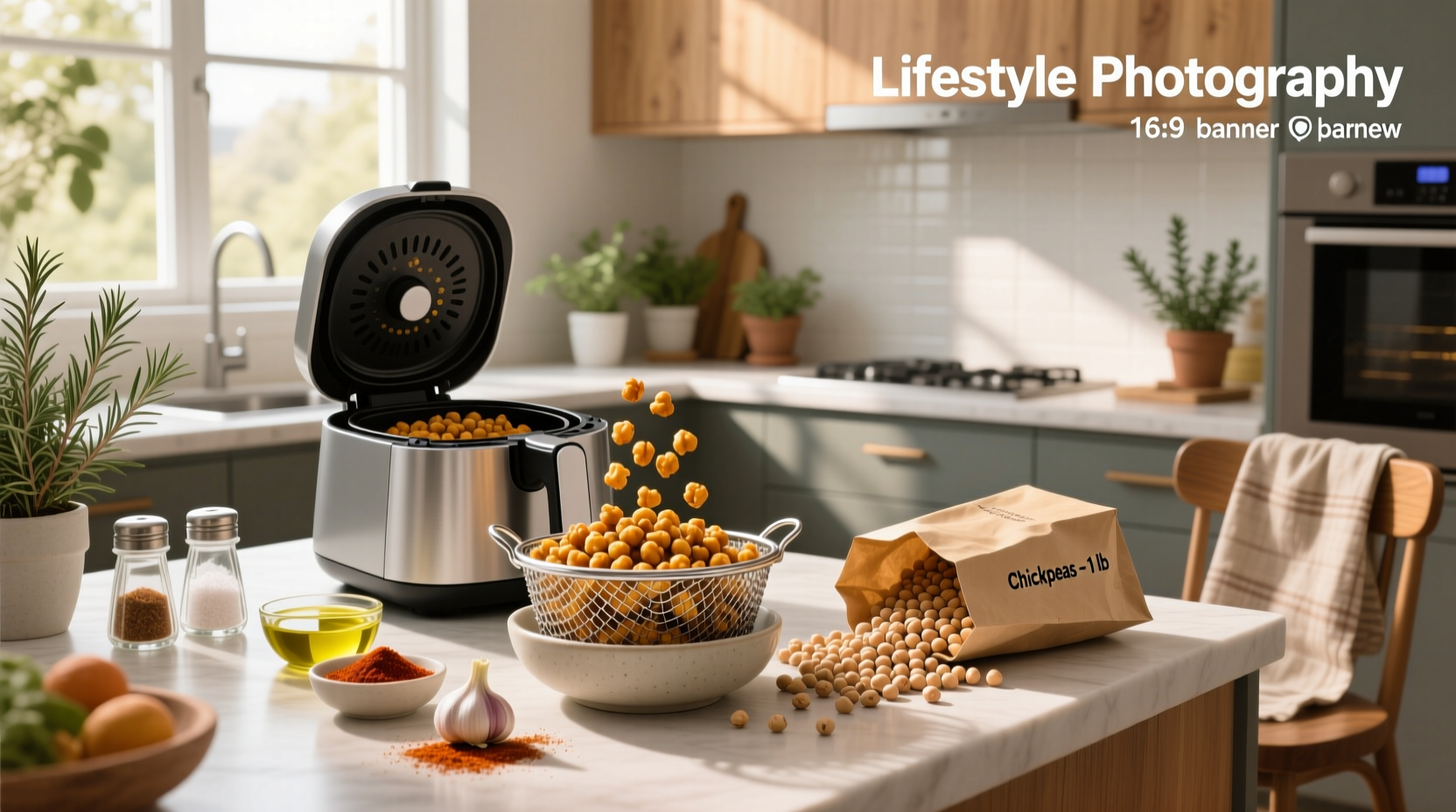 air fried chickpeas recipe guide