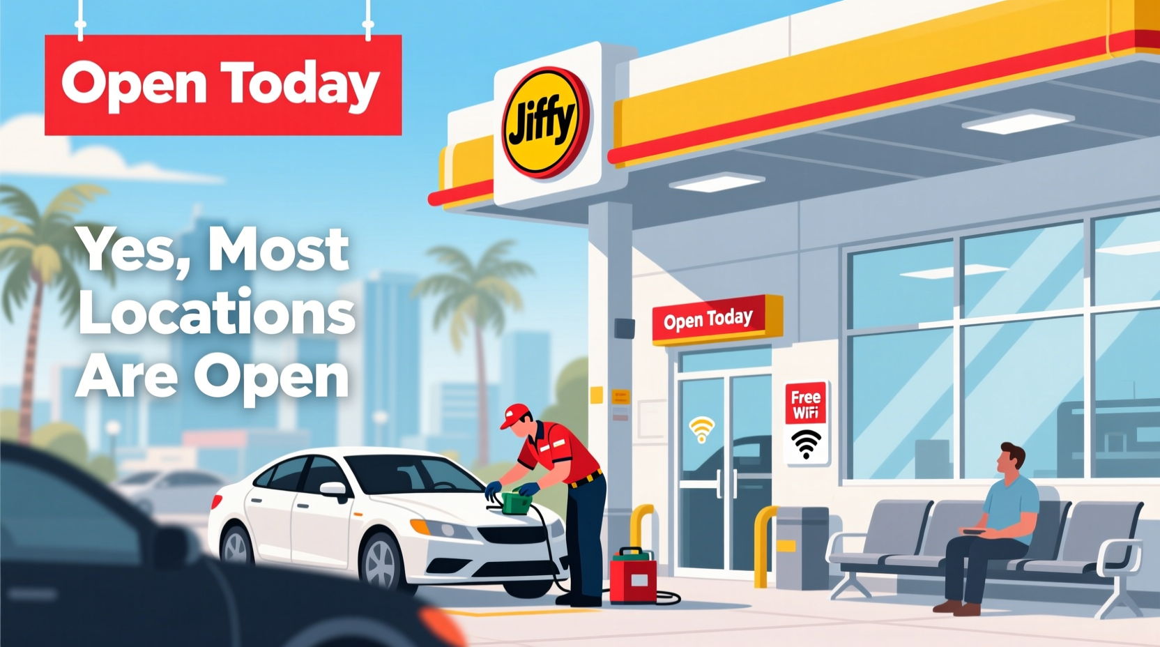 is jiffy lube open on saturday