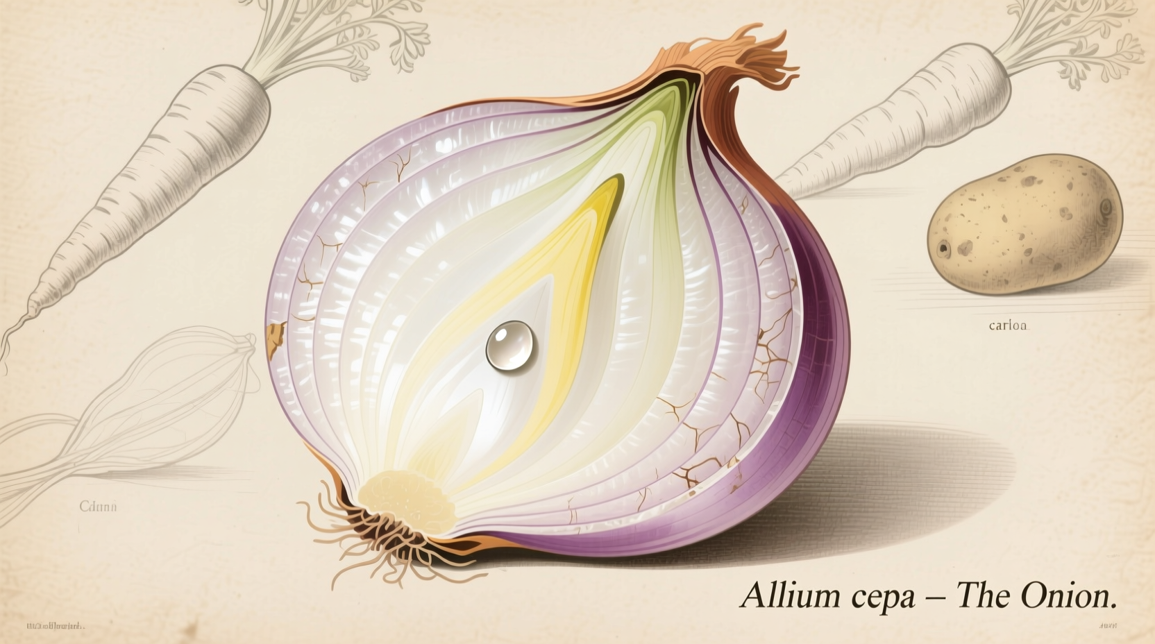How to Draw an Onion: 7-Step Botanical Illustration Guide