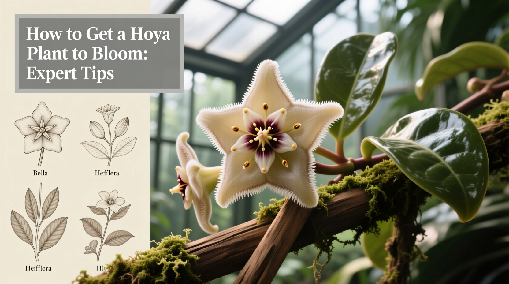how do you get a hoya plant to bloom