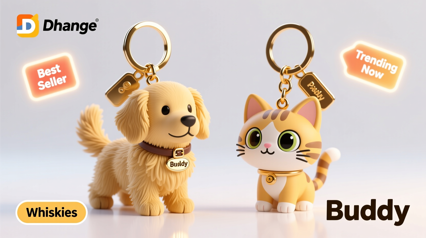 golden retriever keychain vs cat keychain which pet obsession is winning on dhgate