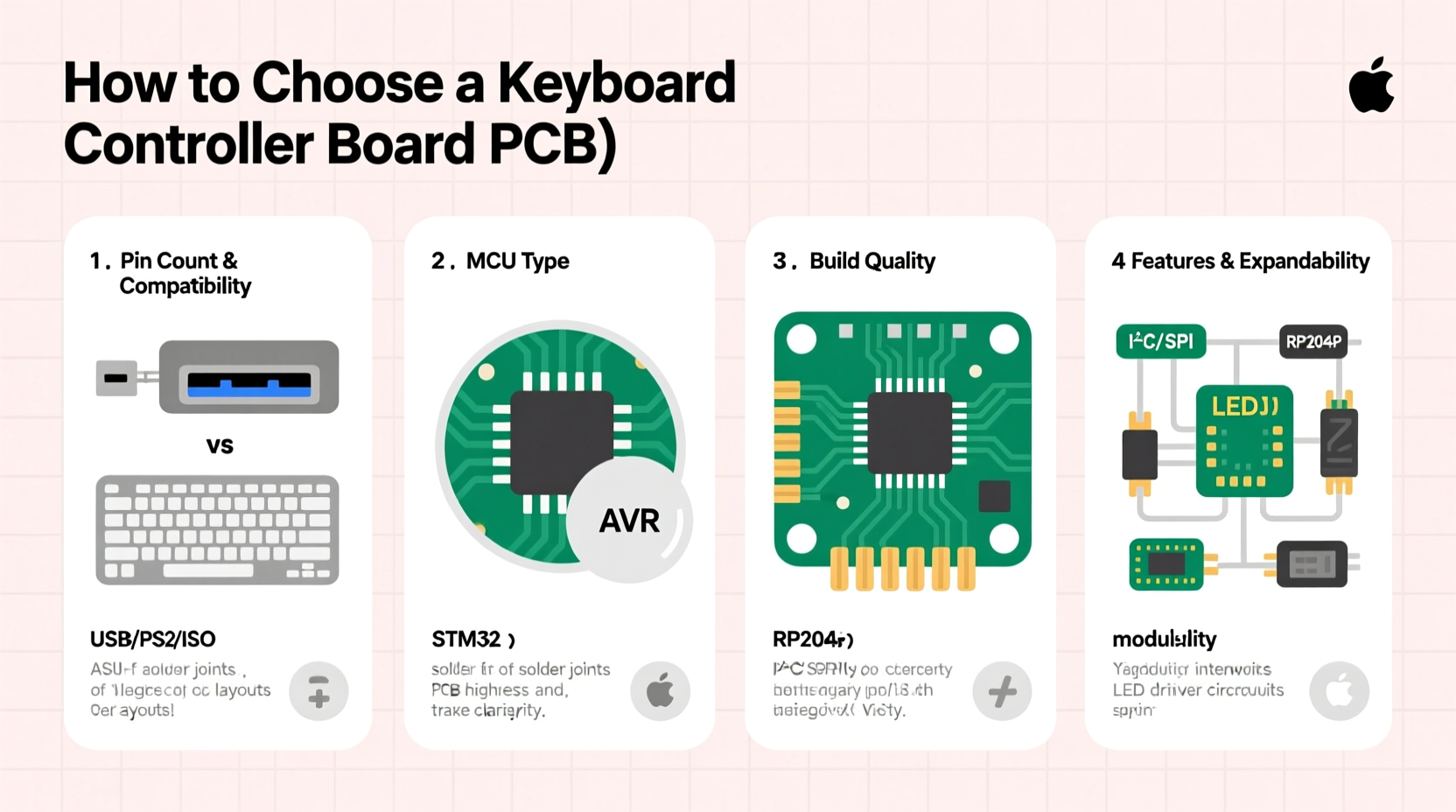 keyboard controller board pcb