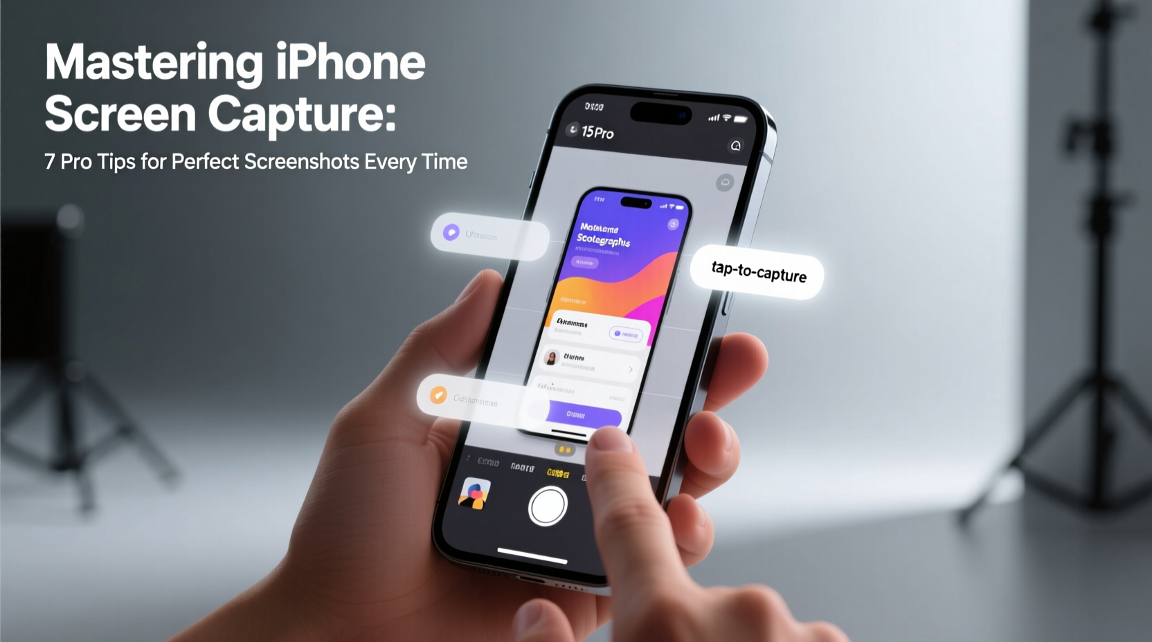 mastering iphone screen capture practical tips for perfect screenshots every time