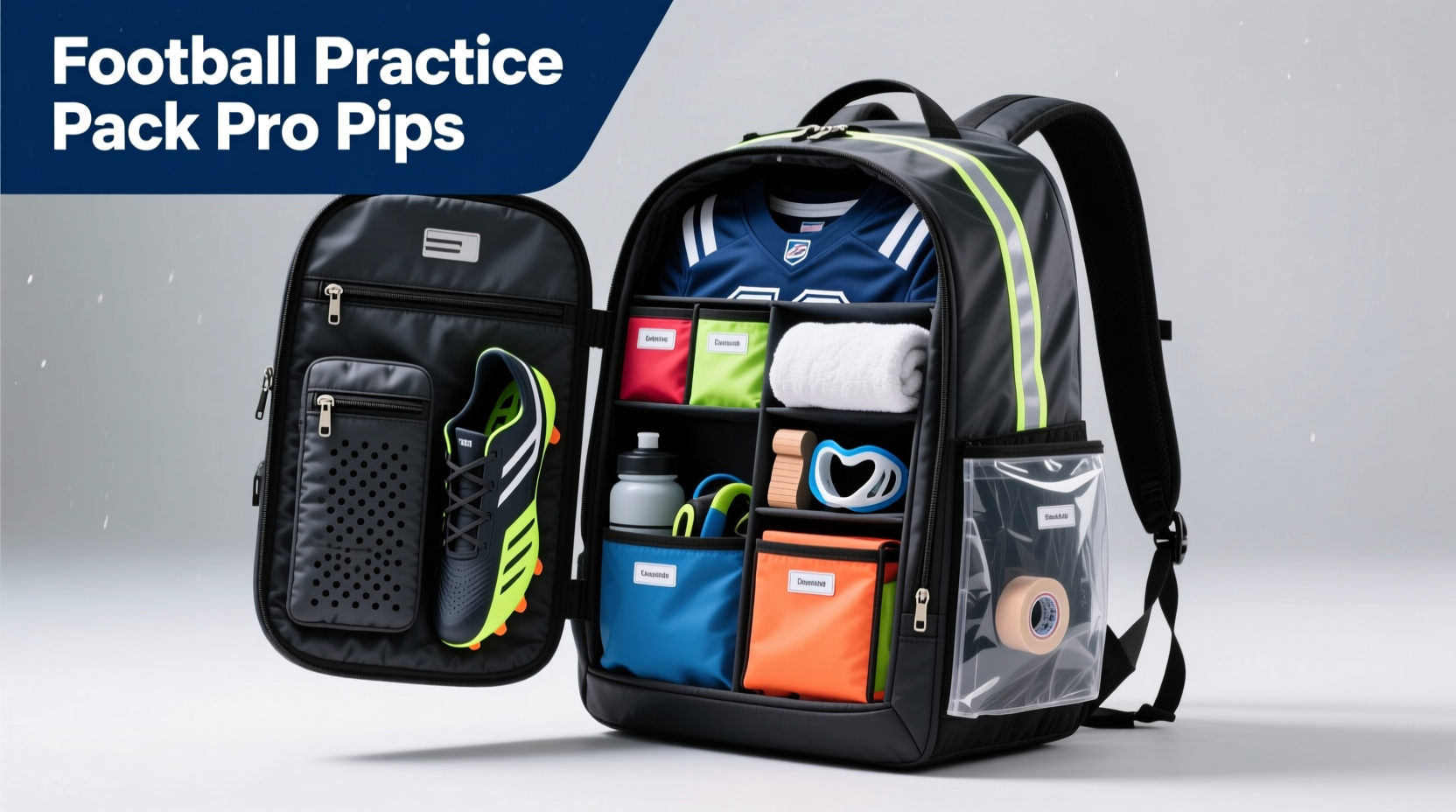 essential tips to efficiently organize your football practice backpack for maximum convenience