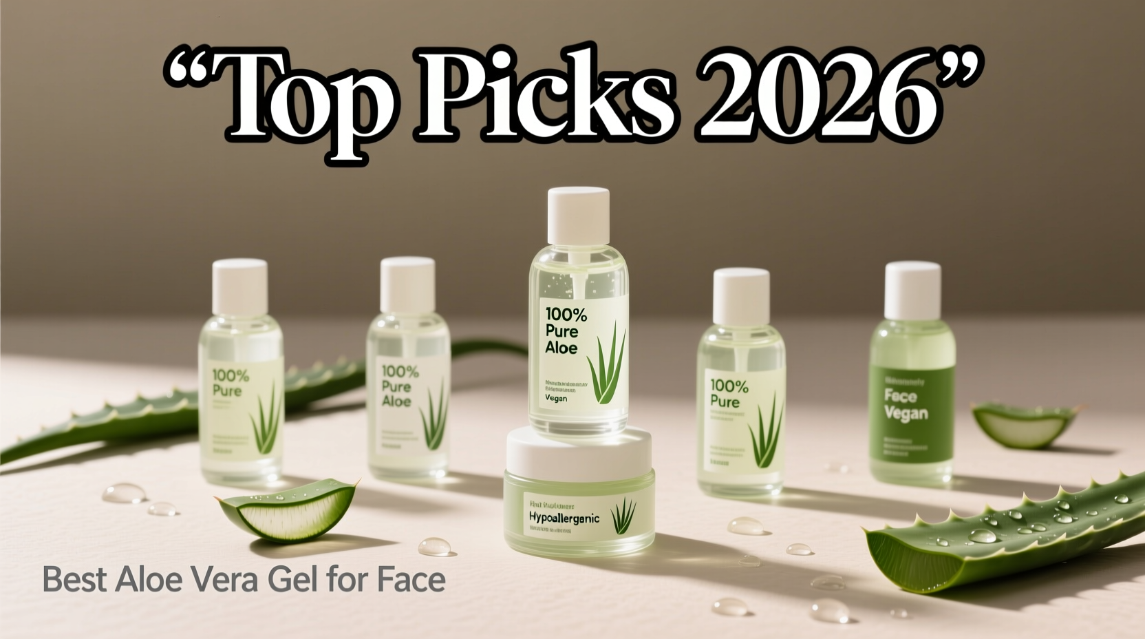 Best Aloe Vera Gel for Face: Top Picks 2026