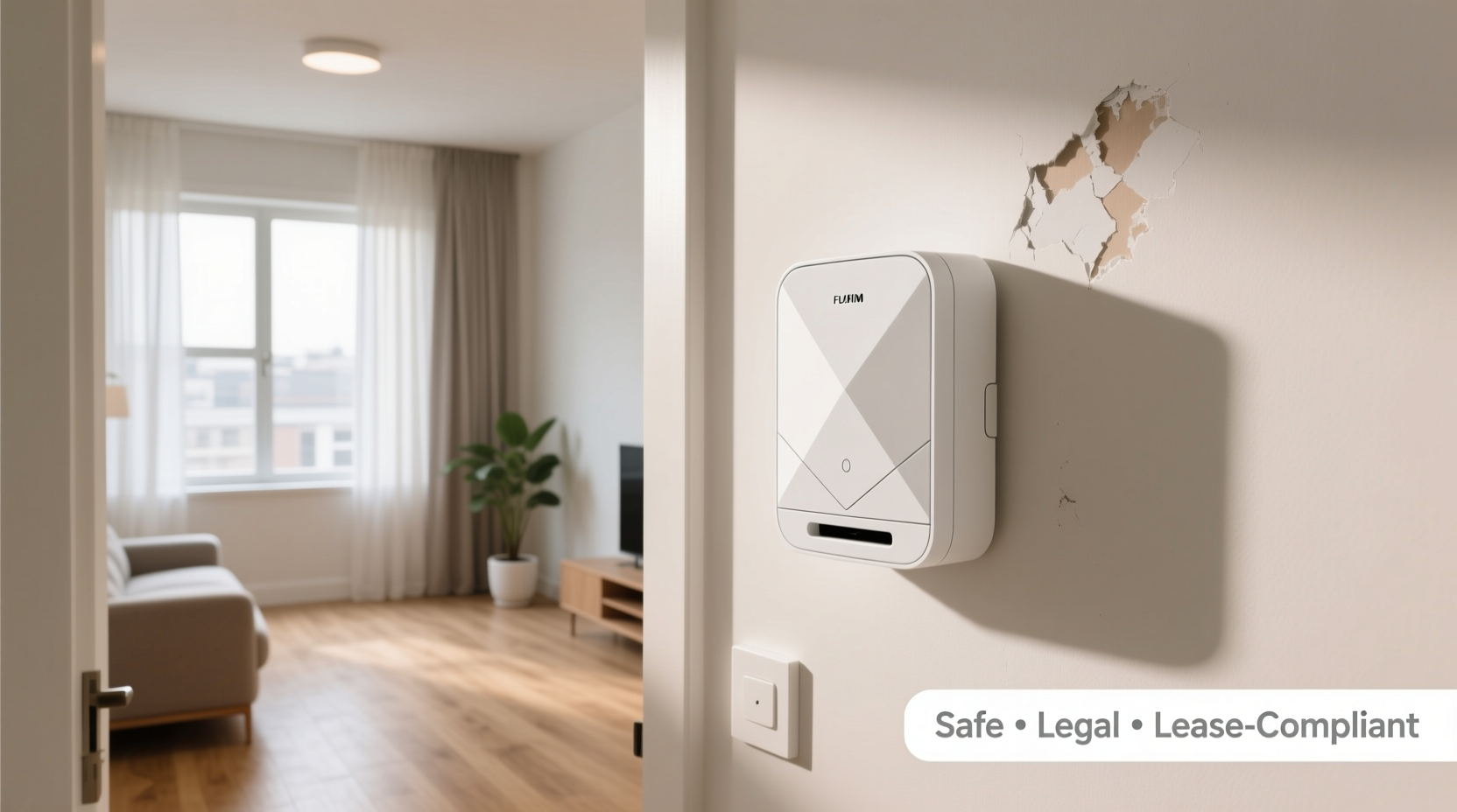 rental apartment air freshener install