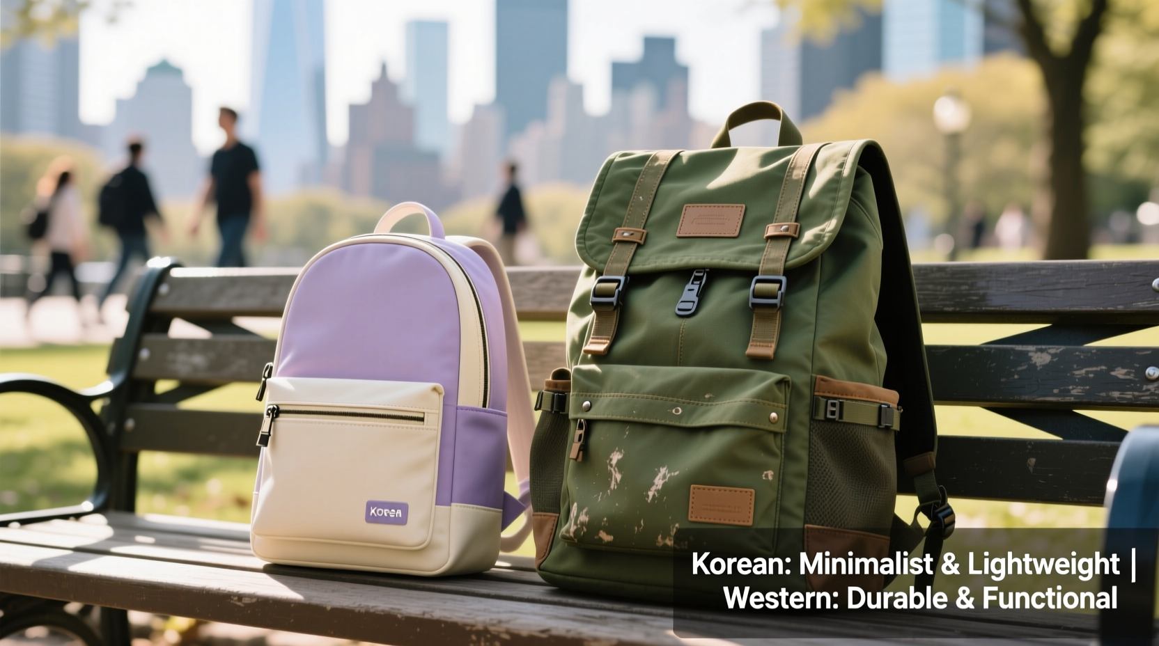 korean vs western backpacks whats the difference and which style is more practical