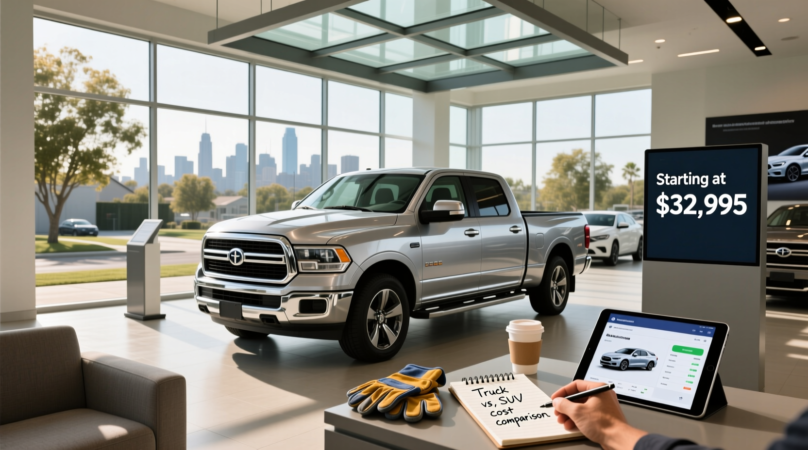 how much does a pickup truck cost