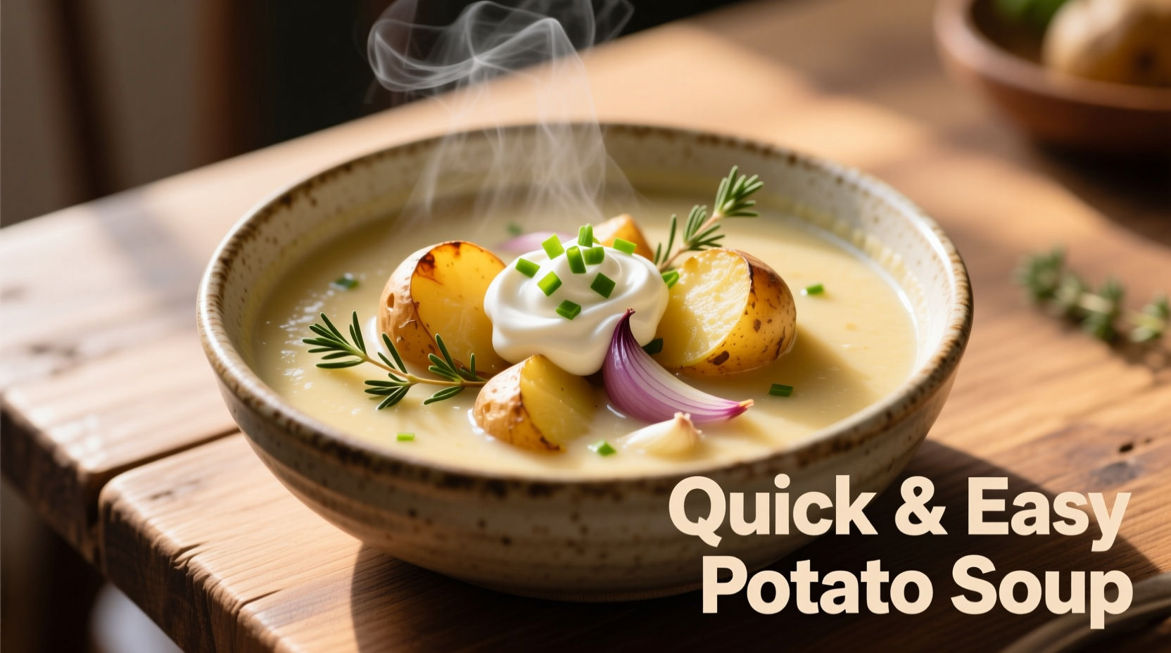 quick easy potato soup