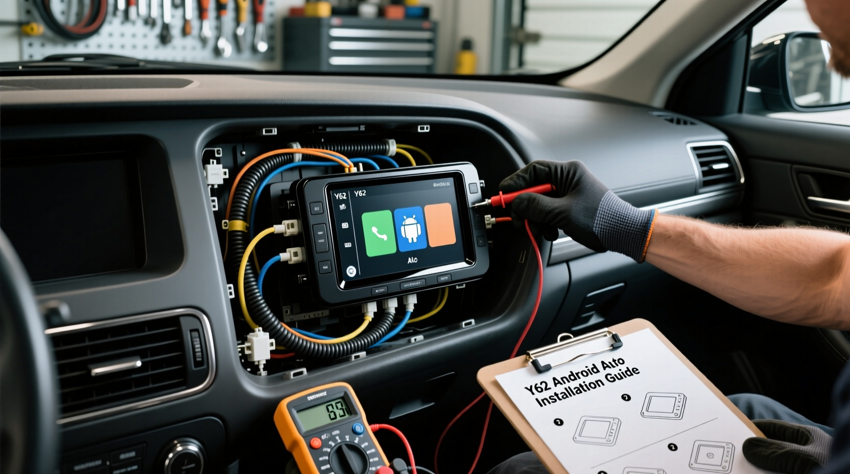 y62 android auto install guide