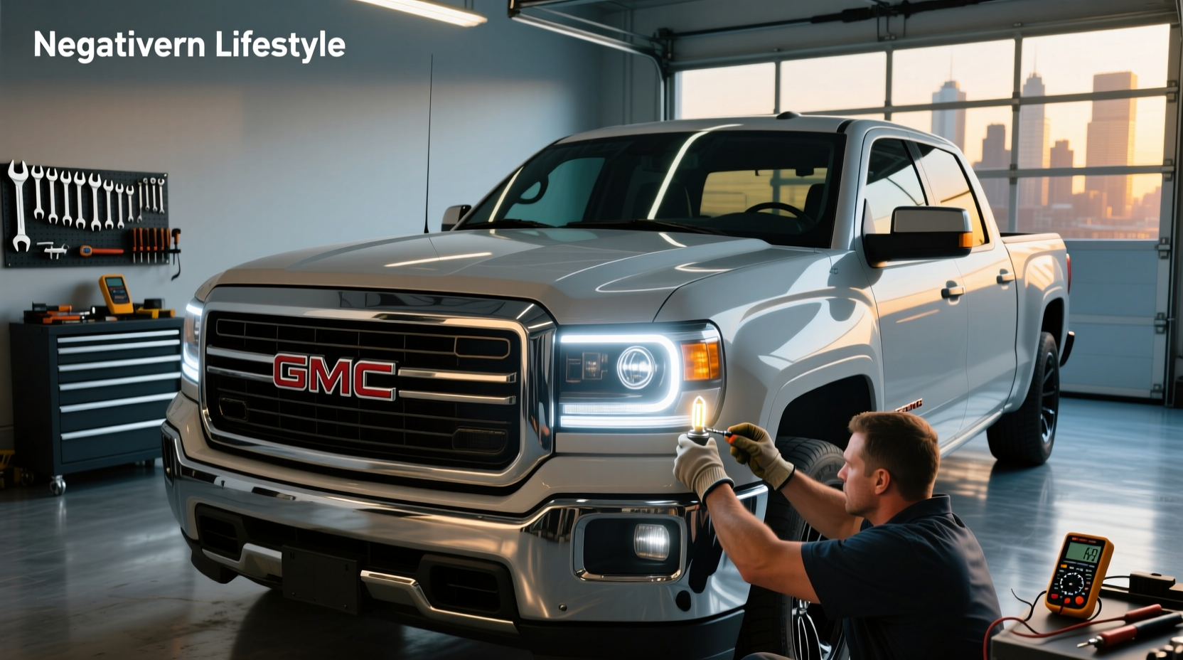 How to Replace GMC Sierra Headlight Bulb: Types & Fitment